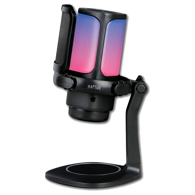 MICRÓFONO RAPTOR VOX RGB USB P/STREAMING