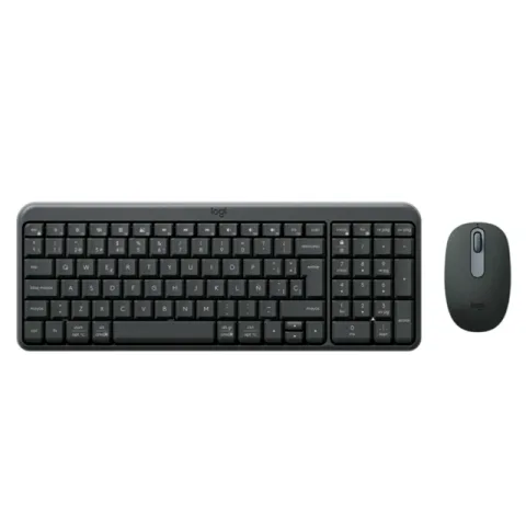 Kit Teclado y Mouse Logitech MK250 Black Wireless Bluetooth