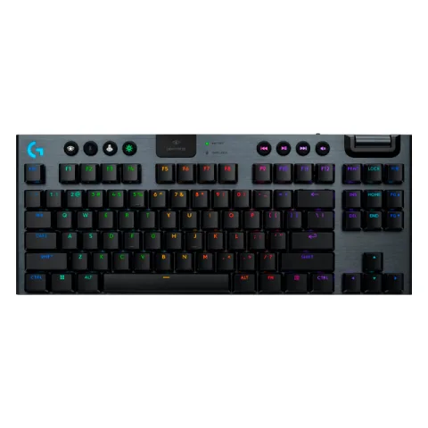 Teclado Logitech G915 X TKL Black Mecánico RGB Wireless