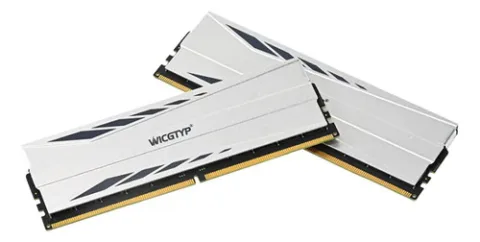 Memoria RAM WICGTYP 16GB DDR5 5600Mhz Silver Disipador