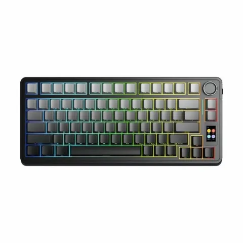 Teclado Aula S75 Pro Black Degrade Wireless 75% RGB Switch Seiya